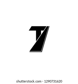 t Logo Vector