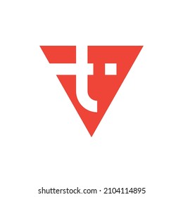 t logo vector design icon modern.