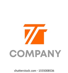 T logo vector design sign template