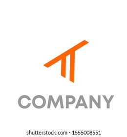 T logo vector design sign template