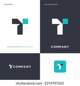 T Logo Vector Icon Illustration Design