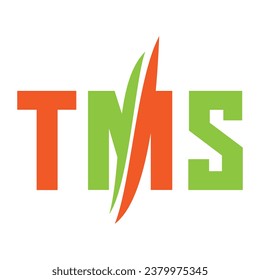 T M S Modern Logo Design M Letter