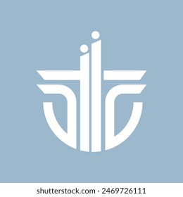 T Modern Logo Design , Vector Design 