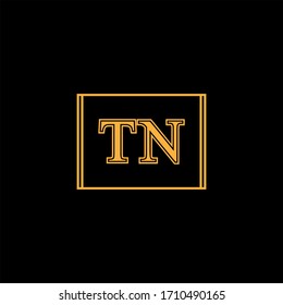 T N letter logo vector design