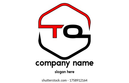 t und o oder t o o Buchstaben Logo ursprüngliche Vektorvorlage.