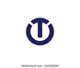 T OT TO logo design vector template