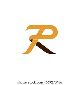  T And R Initial Logo Template