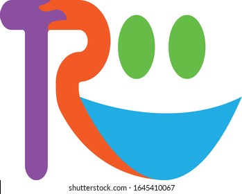 T and R Letter - True happiness
