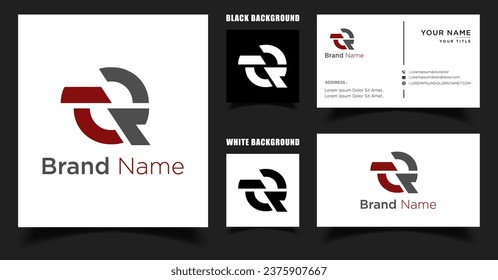 T R TR Initial Logo Cirlucar