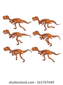 T Rex Bone Running Sequence