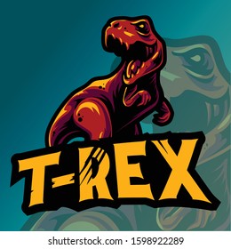 T- Rex ESports Logo Vector