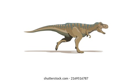 T Rex vector art illustration