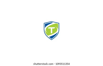 T shield swoosh logo