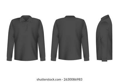 t shirt 3d polo black template t shirt 3d polo black template 