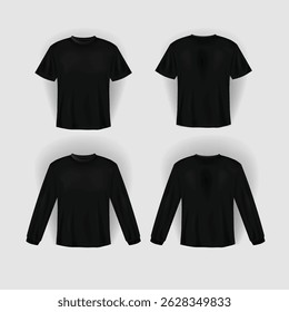 T Shirt 3D TShirt Black MockUp T Shirt 3D TShirt Black MockUp