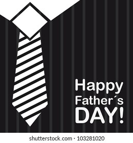 t shirt businessman background, happy fathers day. vector