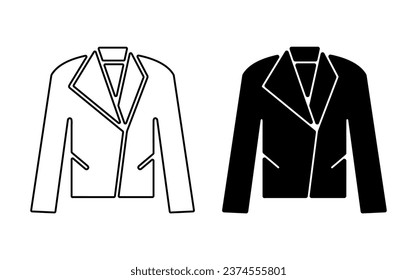 t shirt coat art vector white background