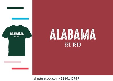 T shirt design for alabama people