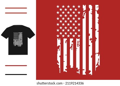 T shirt design for American lover