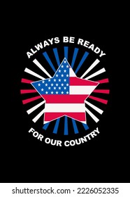 t shirt design AMERICAN PATRIOT 2
