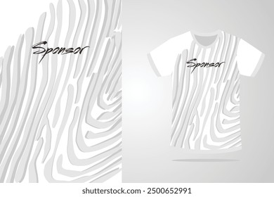 Fondo de diseño de camiseta para equipo jersey Vector EPS 10