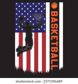 T shirt design for basketball lover