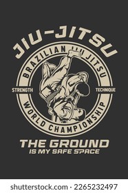 t shirt design BRAZILIAN JIU JITSU WORLD CHAMPIONSHIP
