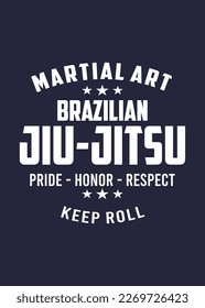 diseño de camiseta BRAZILIAN JIU JITSU CITA 3
