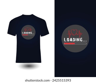  Diseño de camiseta por "Loading" typography