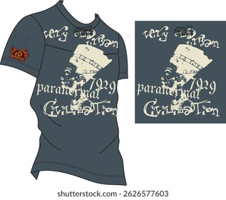 t shirt design concept nice fashion