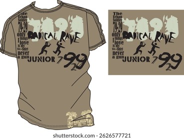 t shirt design concept nice fashion