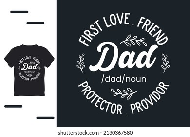 T shirt design for dad