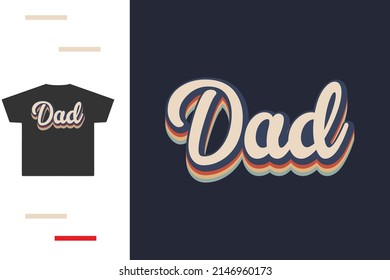 T shirt design for dad
