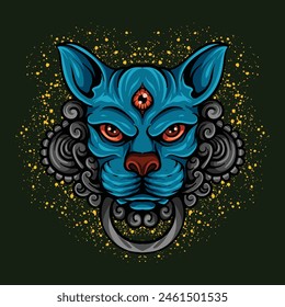 t shirt design dog illustration 