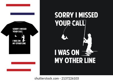 T shirt design for fishermen