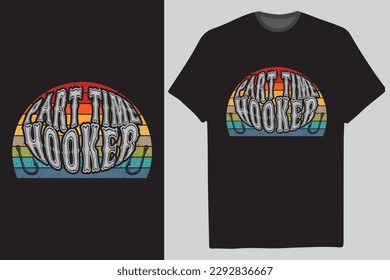 T shirt design for fishing in my spare time