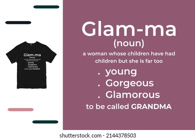 T Shirt Design For Grandma