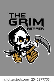 t shirt design The Gream Reaper Cartoon