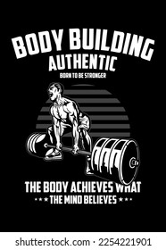 T-Shirt-Design GYM DEADLIFT
