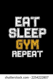 t shirt design GYM LIFE
