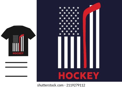 T shirt design for hokey fans