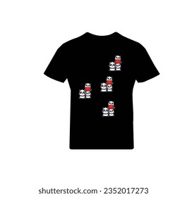 t shirt design with  hope love adopt  black and golden color