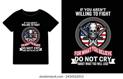 T shirt Design In Illustration. Eps-10. Vector