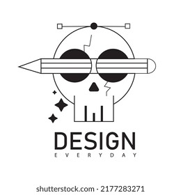 T - shirt design ,illustration vector design