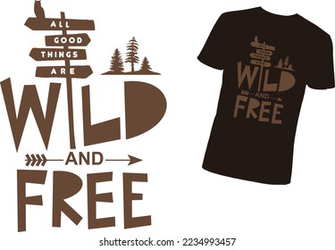 T Shirt Design imagen para hacer tu viaje de aventura más fresco