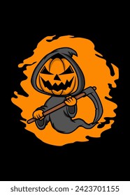 t shirt design jack o reaper
