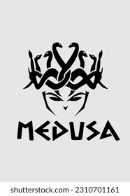 t shirt design Medusa Art
