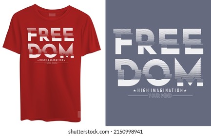 t shirt design mockup vector slogan lettering typography