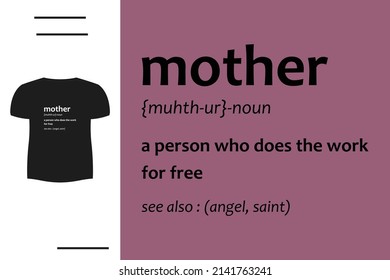 T shirt design for mom