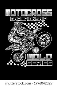 CAMPEONATO MOTOCROS de diseño de camisetas
